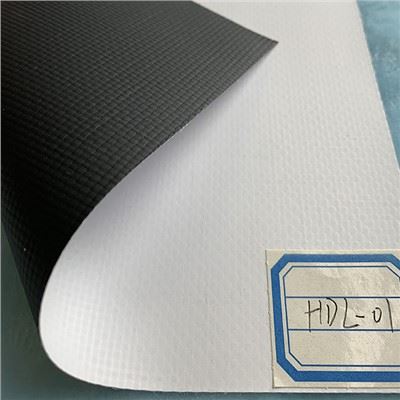 PVC horúca laminácia biela čierna